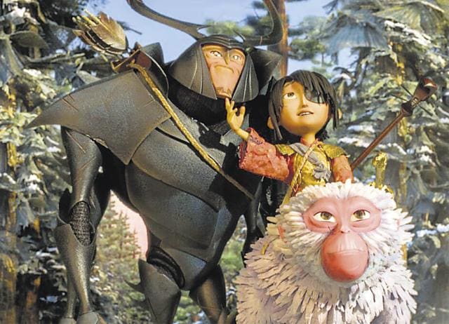 Even shamisen can’t break the bond Kubo, Monkey and Beetle in Kubo and the Two Strings (2016). Even shamisen can’t break the bond Kubo, Monkey and Beetle in Kubo and the Two Strings (2016).