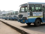 The minister said women can avail the free travel facility from 12 noon on August 29 till 12 midnight on August 30. (HT file photo)