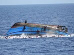 The survivors - three men and a woman from Ivory Coast and Guinea - said they were rescued by a cargo ship and then transferred onto an Italian coast guard vessel.