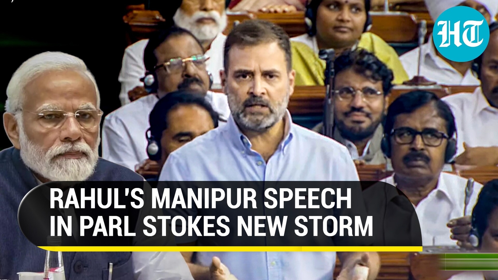 'Murdered India In Manipur': Rahul's Scathing Attack On PM Modi In ...