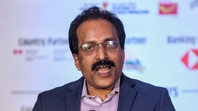 ISRO chief S Somanath. (File) ISRO chief S Somanath. (File)