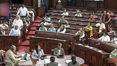 Monsoon Session of Parliament, in New Delhi on Wednesday. (ANI Photo) Monsoon Session of Parliament, in New Delhi on Wednesday. (ANI Photo)
