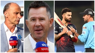 Nasser Hussain apparently had a discussion with Ricky Ponting about India's rising star (Reuters) Nasser Hussain apparently had a discussion with Ricky Ponting about India's rising star (Reuters)