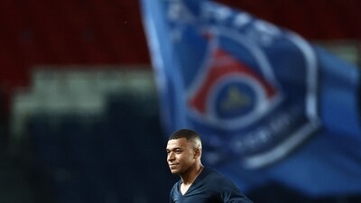 Paris Saint-Germain's French forward Kylian Mbappe is seen at the end of a league match (AFP) Paris Saint-Germain's French forward Kylian Mbappe is seen at the end of a league match (AFP)