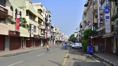 The Punjab bandh call given by different unions in wake of the Manipur violence received an overwhelming response from the Doaba region, where market associations decided to keep their shutters down, on Wednesday, though a lukewarm response was seen other parts of the state. (Photo by Sameer Sehgal /Hindustan Times) The Punjab bandh call given by different unions in wake of the Manipur violence received an overwhelming response from the Doaba region, where market associations decided to keep their shutters down, on Wednesday, though a lukewarm response was seen other parts of the state. (Photo by Sameer Sehgal /Hindustan Times)