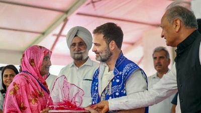Gandhi criticised the BJP for calling tribal people "Vanvasi" instead of Adivasi, saying that it's an insult to them. The country's land used to belong to Adivasis and they were its original owners, he said, adding the BJP coined a new word, "Vanvasi", which means the ones who live in the forest. (PTI)