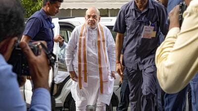 Union home minister Amit Shah.. (PTI) Union home minister Amit Shah.. (PTI)