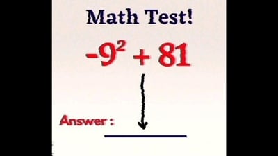 Only the most brilliant minds can solve this maths problem in under five seconds. (Instagram/@mathcince)
