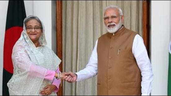Awami League delegation meets BJP leaders in Delhi. (HT Archives)