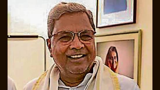 Chief minister Siddaramaiah instructed district in-charge minister B Nagendra and Ballari City MLA Nara Bharath Reddy to locate appropriate land for the creation of the jeans textile park. (PTI)
