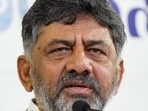 Karnataka deputy chief minister DK Shivakumar. (PTI) Karnataka deputy chief minister DK Shivakumar. (PTI)