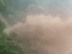 Water flow of Giri River increases after a cloudburst in Sirmaur. Water flow of Giri River increases after a cloudburst in Sirmaur.