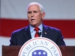 Former U.S. Vice President and Republican presidential candidate Mike Pence 