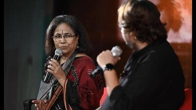 A panel discussion organised at the 4th Nirmal Pandey Film Festival at Bhartendu Natya Akademi in Lucknow on Thursday. (Deepak Gupta/HT) A panel discussion organised at the 4th Nirmal Pandey Film Festival at Bhartendu Natya Akademi in Lucknow on Thursday. (Deepak Gupta/HT)