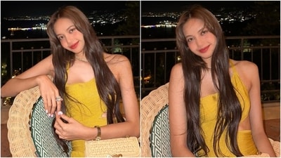BLACKPINK member Lisa is living her best life while travelling across the globe. The rapper has also been sharing pictures from her vacation diaries with fans. The latest photoshoot shows Lisa chilling at a scenic location dressed in a yellow backless dress. She also posted photos of another fit she wore while exploring her holiday destination and a few stunning views. Scroll through to check out the pictures. (Instagram) BLACKPINK member Lisa is living her best life while travelling across the globe. The rapper has also been sharing pictures from her vacation diaries with fans. The latest photoshoot shows Lisa chilling at a scenic location dressed in a yellow backless dress. She also posted photos of another fit she wore while exploring her holiday destination and a few stunning views. Scroll through to check out the pictures. (Instagram)