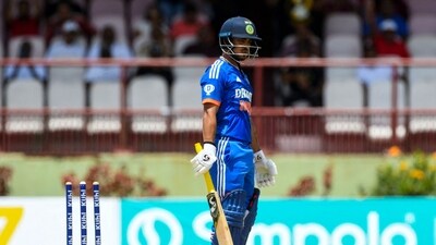 Kishan got out to a single digit score in the first T20I and for 23 off 23 in the second (AFP) Kishan got out to a single digit score in the first T20I and for 23 off 23 in the second (AFP)