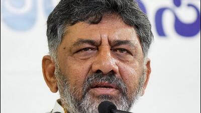 DK Shivakumar says justice will be done after inquiry over BBMP contractors’ push for clearing pending bills. (PTI) DK Shivakumar says justice will be done after inquiry over BBMP contractors’ push for clearing pending bills. (PTI)