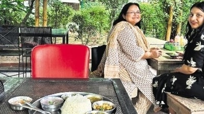 'Manipur' is one of the many food stalls in Dilli Haat craft bazar. 'Manipur' is one of the many food stalls in Dilli Haat craft bazar.