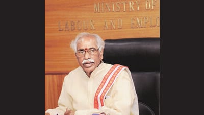 Haryana governor Bandaru Dattatraya . (File photo)