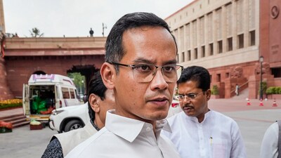 Congress MP Gaurav Gogoi at Parliament (PTI) Congress MP Gaurav Gogoi at Parliament (PTI)