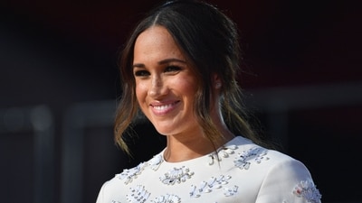 (FILES) In this file photo taken on September 25, 2021 Duchess of Sussex Meghan Markle speaks during the 2021 Global Citizen Live festival at the Great Lawn, Central Park in New York City. (AFP) (FILES) In this file photo taken on September 25, 2021 Duchess of Sussex Meghan Markle speaks during the 2021 Global Citizen Live festival at the Great Lawn, Central Park in New York City. (AFP)