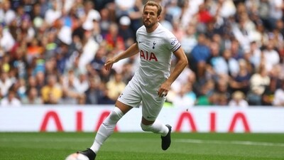 Tottenham Hotspur's Harry Kane in action. (REUTERS)