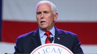 Former U.S. Vice President and Republican presidential candidate Mike Pence (REUTERS)