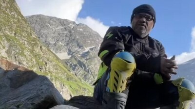 Murty was a passionate biker and trekker . (Instagram/ @Ambareesh Murty)