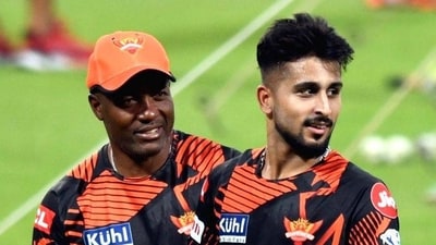 Lara was Umran's head coach in the IPL till last season Lara was Umran's head coach in the IPL till last season