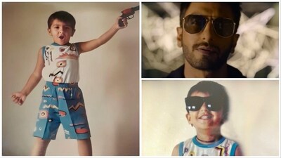 Ranveer Singh has shared a few childhood pictures of himself. Ranveer Singh has shared a few childhood pictures of himself.