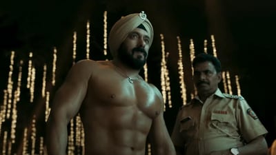 Salman Khan played a police officer in Antim: The Final Truth.