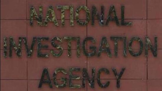 An NIA team, acting on a tip-off, raided the residence of one Tafreez Khan (20) at Karkhana Gadda in Karimnagar district in Telangana. A team of police personnel from Telangana Armed Reserve Police Force assisted the NIA team during the searches. (HT Archives)
