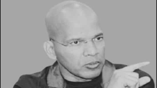 Former IPS officer Basant Rath who was given premature retirement by the government for “repeated instances of gross misconduct and misbehaviour”. (Source: Twitter)