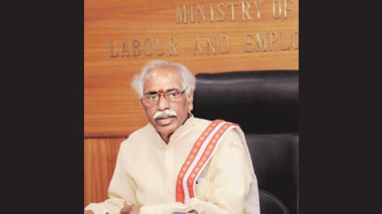 Haryana governor Bandaru Dattatraya . (File photo)