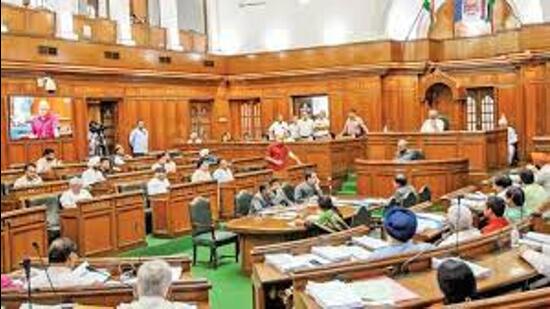 The session of the Delhi assembly has been convened from August 16. (HT photo)