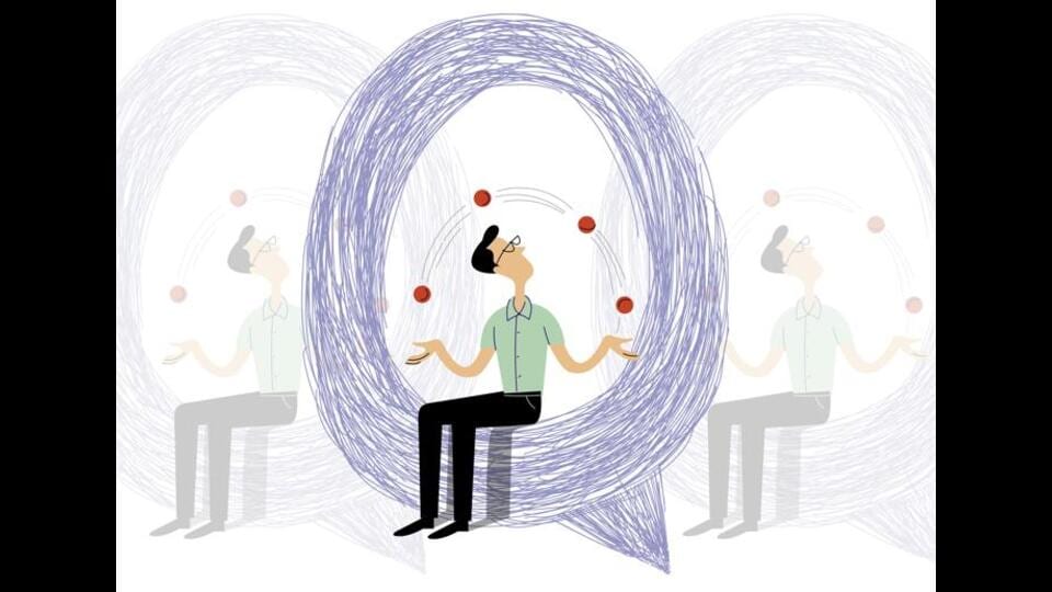 When asked about yourself, don’t repeat what is on your resume. The company wants to get to know you as a person, so being upfront and honest is key. Articulate your experiences with examples. (Illustrations by Malay Karmakar)