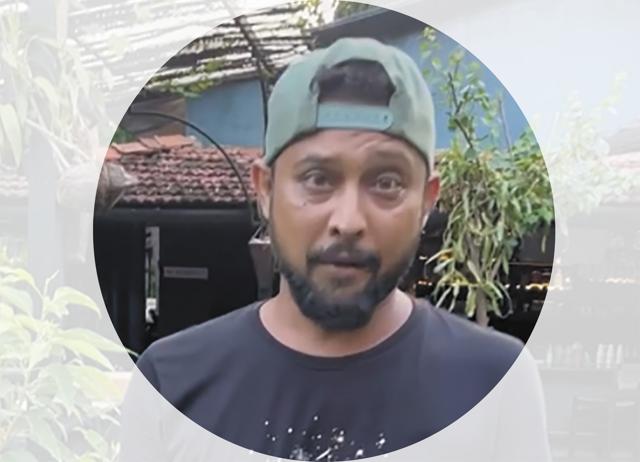 Goa is much more accepting than other cities, and more people are open to trying new things, reckons Aal (above). There’s space for him to grow his own veggies too.