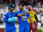 Indian cricketers Ishan Kishan (L) and Ravi Bishnoi (R) Indian cricketers Ishan Kishan (L) and Ravi Bishnoi (R)