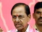 Telangana chief minister K Chandraskhekhar Rao. (HT Photo) Telangana chief minister K Chandraskhekhar Rao. (HT Photo)