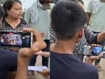 Deputy tahsildar Prachi Keswani had arrived at the scene to take possession of disputed land following a High Court order. Deputy tahsildar Prachi Keswani had arrived at the scene to take possession of disputed land following a High Court order.