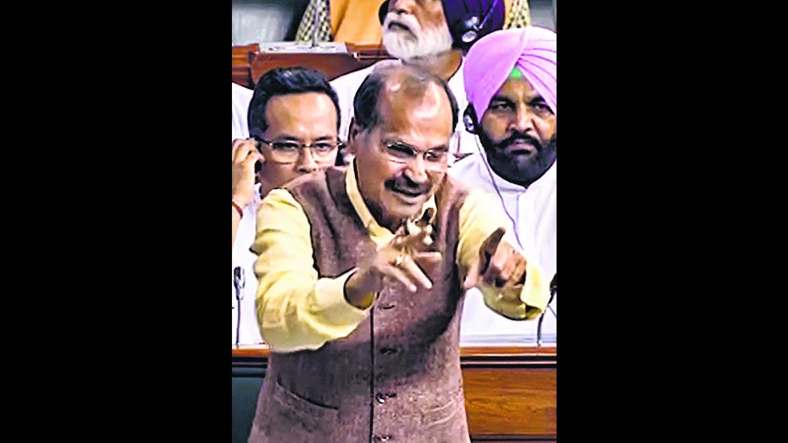 Adhir suspended from Lok Sabha over PM comment - Vimarsana News