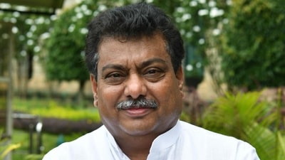 Karnataka Minister of Infrastructure Development MB Patil. Karnataka Minister of Infrastructure Development MB Patil.
