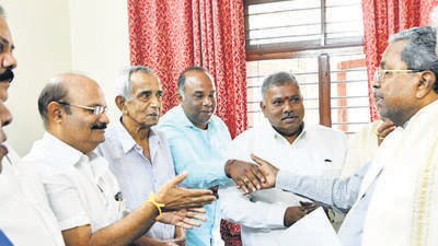 A delegation of contractors will soon meet chief minister Siddaramaiah to discuss the pending bills issue. (ANI)