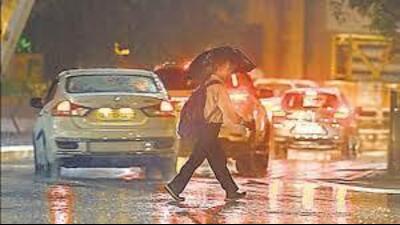 Additional municipal commissioner Dheeraj Kumar said that the residents should not throw polythene or other wastes in drains or on roads. (HT) Additional municipal commissioner Dheeraj Kumar said that the residents should not throw polythene or other wastes in drains or on roads. (HT)
