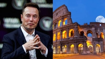 Elon Musk, Roman Colosseum (File/Getty Images) Elon Musk, Roman Colosseum (File/Getty Images)