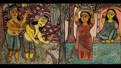 From the anthology’s Phullara-r Bhoj scroll. (https://faminetales.exeter.ac.uk/) From the anthology’s Phullara-r Bhoj scroll. (https://faminetales.exeter.ac.uk/)