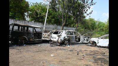Internet ban extended in Nuh (HT Photo)