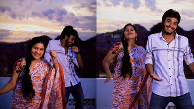 Snapshot of the duo grooving to the song Mallipoo. (Instagram/@Ajith Kumar) Snapshot of the duo grooving to the song Mallipoo. (Instagram/@Ajith Kumar)
