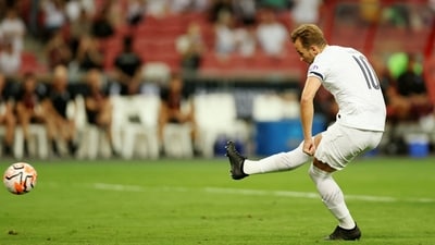 Kane's best season with Tottenham came in he 2018-19 season, when he led them to the Champions League final, where they lost to Liverpool. (REUTERS)