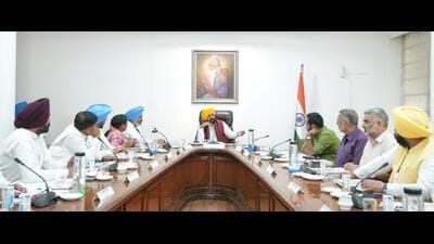 The decision to this effect was taken in the meeting of the council of ministers held here under the chairmanship of the chief minister Bhagwant Mann. (HT) The decision to this effect was taken in the meeting of the council of ministers held here under the chairmanship of the chief minister Bhagwant Mann. (HT)